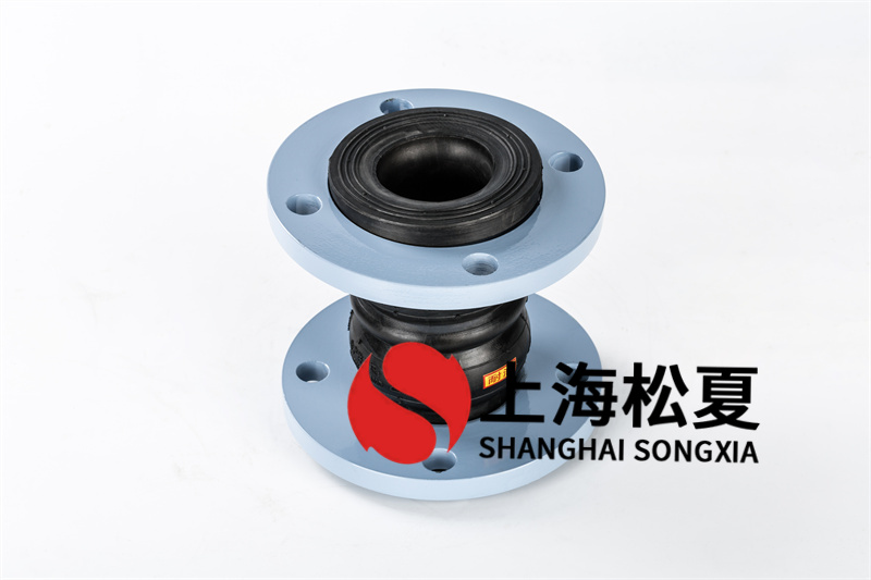 口徑DN200，350長的雙鼓限位軟連接，雙鼓即雙球